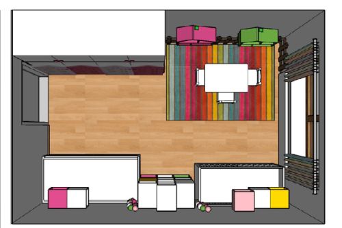 Dětský pokoj pro děvčátka